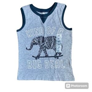 Old Navy Sleeveless Graphic Tank Top Boys Size 4T NWT